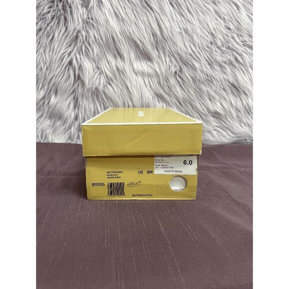 MICHAEL Michael Kors Women's Sutton Moccasin Flat Loafers - Butterscotch 6M - Picture 5 of 8